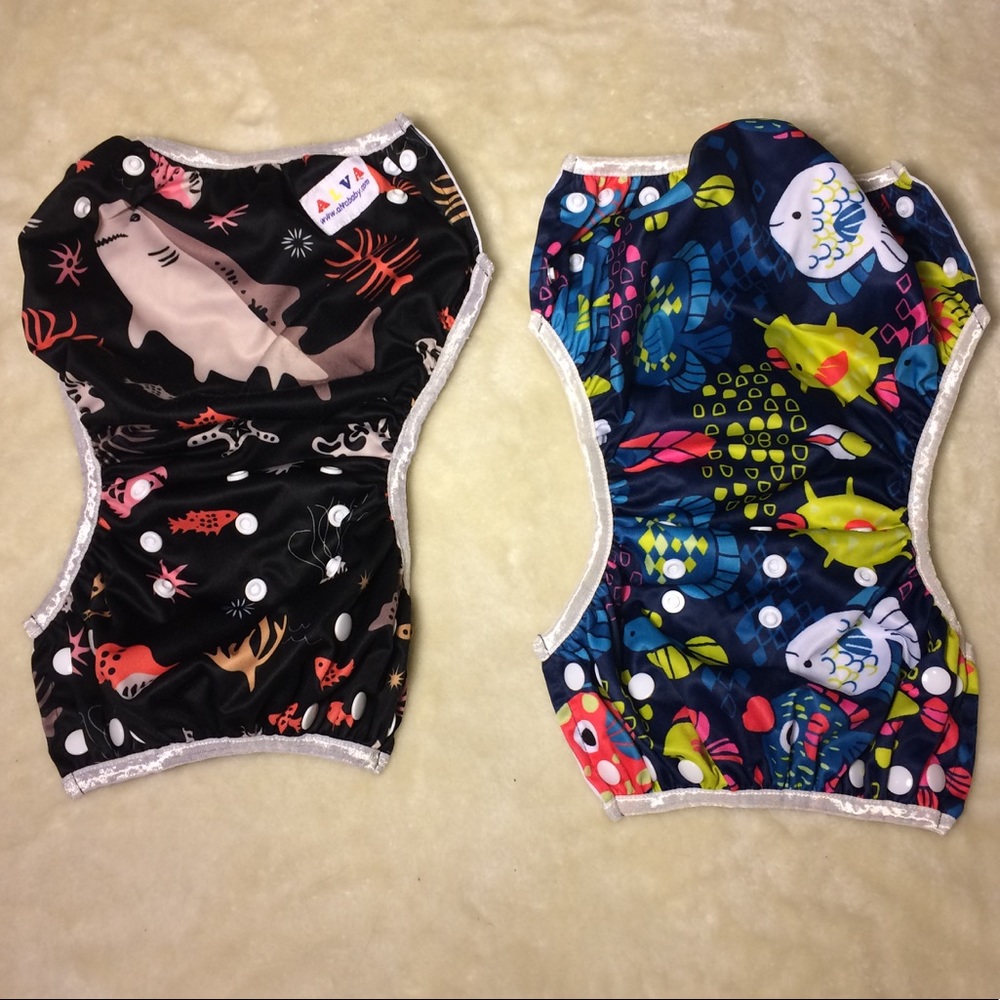 2 pk of Swim Diapers